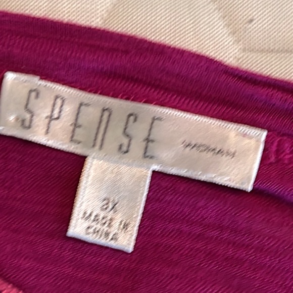 Spense Magenta tee - Picture 5 of 8